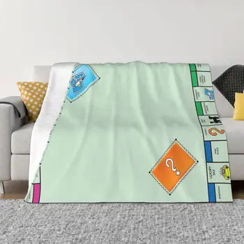 Board Game Board- Монополно одеяло за легло за зимата