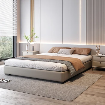 Bedroom Hotel Beds Wooden Double Full Size Modern Japanese Bed Sheets Living Room Literas Multifuncional Luxury Furniture
