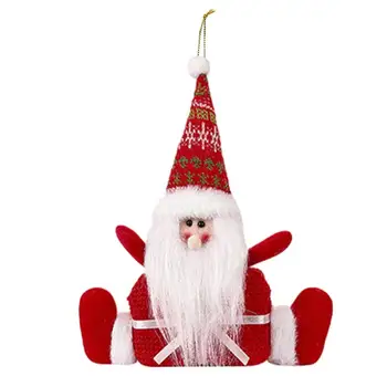 Снежен човек Коледни орнаменти Снежен човек Дядо Коледа Елк Коледа Висулка мулти употреба Коледна украса Доставка на домашен декор