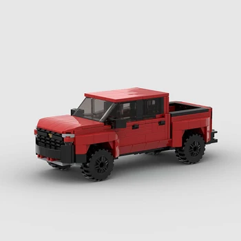 443 бр. MOC пикап офроуд Тухли за превозни средства модел Строителни блокове играчка Коледа Ден на благодарността Подарък Град