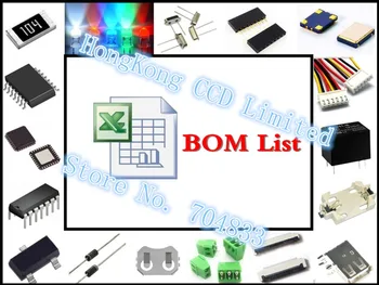 BOM списък на материалите за котировка на материалите .интегрална схема.електронен diy kit.lcd.oled.oscillator.potentiometer.diode