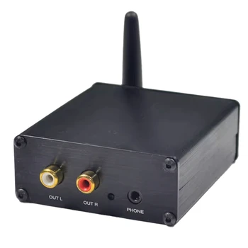 Black Dlhifi APTX HD LDAC Bluetooth 5.0 приемник декодирана аудио платка без загуби PCM5102A CSR8675 24BIT I2S DAC декодиране (B)